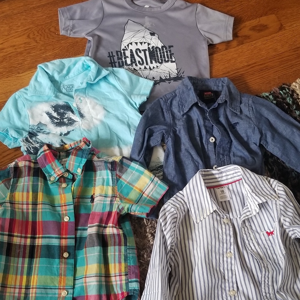Boys dressy shirts 12 to 18 months